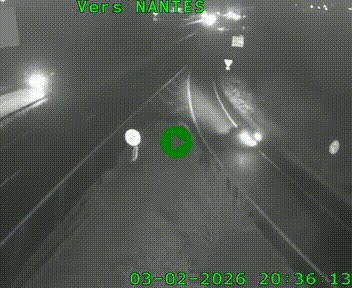 Webcam N147 au nord de Poitiers et à la jonction avec la A10