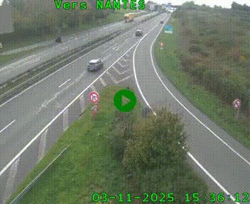 <h2>Webcam N147 au nord de Poitiers et à la jonction avec la A10</h2>