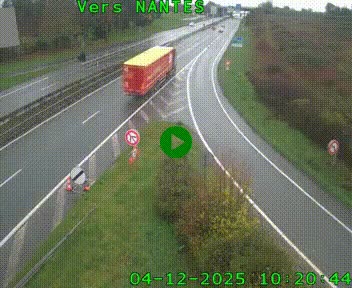 <h2>Webcam N147 au nord de Poitiers et à la jonction avec la A10</h2>