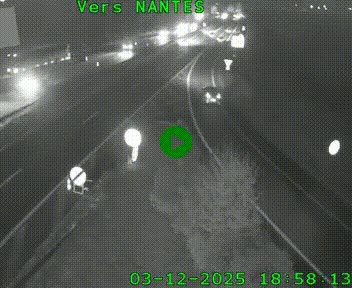 <h2>Webcam N147 au nord de Poitiers et à la jonction avec la A10</h2>