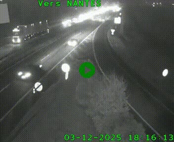 <h2>Webcam N147 au nord de Poitiers et à la jonction avec la A10</h2>