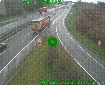 <h2>Webcam N147 au nord de Poitiers et à la jonction avec la A10</h2>