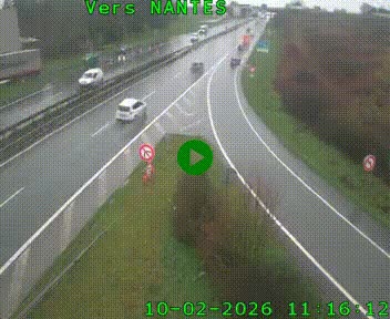 <h2>Webcam N147 au nord de Poitiers et à la jonction avec la A10</h2>