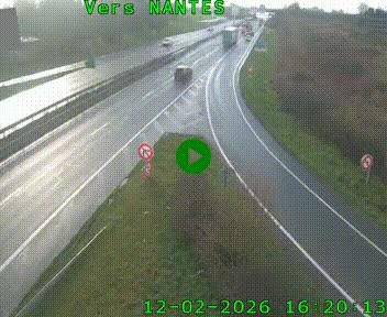 <h2>Webcam N147 au nord de Poitiers et à la jonction avec la A10</h2>