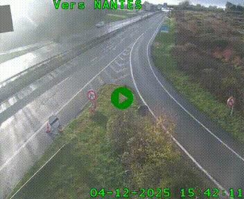 <h2>Webcam N147 au nord de Poitiers et à la jonction avec la A10</h2>