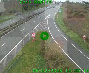 <h2>Webcam N147 au nord de Poitiers et à la jonction avec la A10</h2>