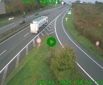 <h2>Webcam N147 au nord de Poitiers et à la jonction avec la A10</h2>