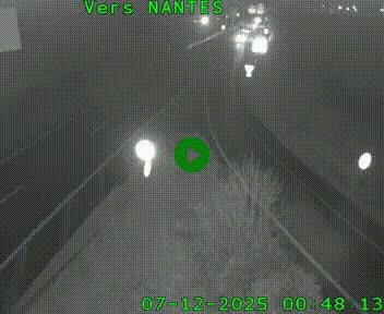 Webcam N147 au nord de Poitiers et à la jonction avec la A10