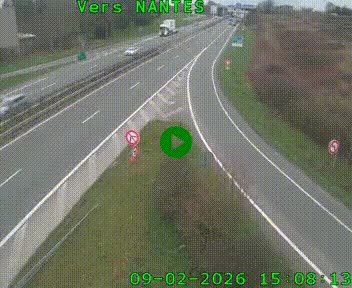 <h2>Webcam N147 au nord de Poitiers et à la jonction avec la A10</h2>