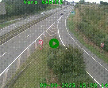 <h2>Webcam N147 au nord de Poitiers et à la jonction avec la A10</h2>