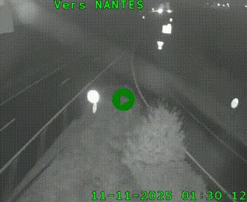 <h2>Webcam N147 au nord de Poitiers et à la jonction avec la A10</h2>