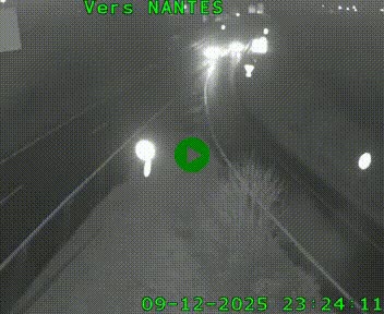 Webcam N147 au nord de Poitiers et à la jonction avec la A10