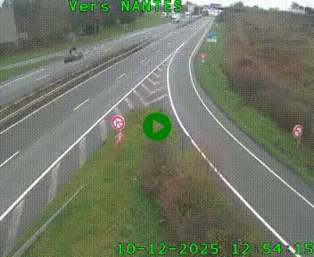 <h2>Webcam N147 au nord de Poitiers et à la jonction avec la A10</h2>