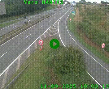 <h2>Webcam N147 au nord de Poitiers et à la jonction avec la A10</h2>