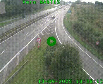 <h2>Webcam N147 au nord de Poitiers et à la jonction avec la A10</h2>