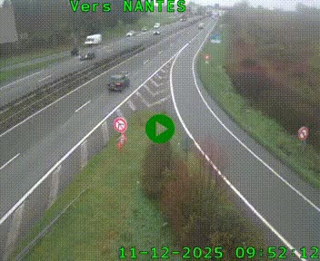 <h2>Webcam N147 au nord de Poitiers et à la jonction avec la A10</h2>