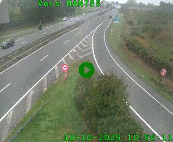 <h2>Webcam N147 au nord de Poitiers et à la jonction avec la A10</h2>