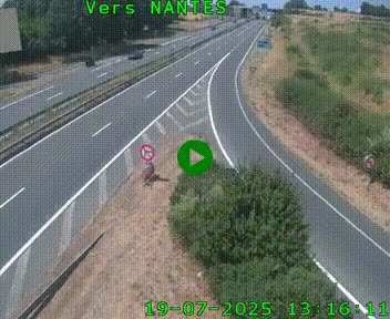 <h2>Webcam N147 au nord de Poitiers et à la jonction avec la A10</h2>