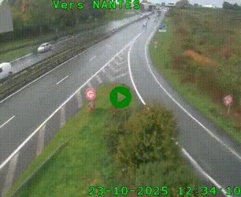 <h2>Webcam N147 au nord de Poitiers et à la jonction avec la A10</h2>