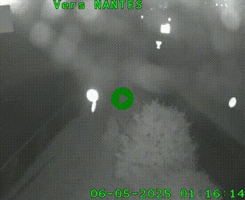 Webcam N147 au nord de Poitiers et à la jonction avec la A10