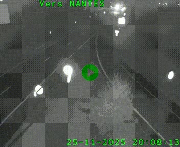 <h2>Webcam N147 au nord de Poitiers et à la jonction avec la A10</h2>