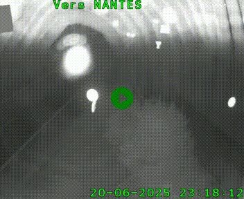 Webcam N147 au nord de Poitiers et à la jonction avec la A10