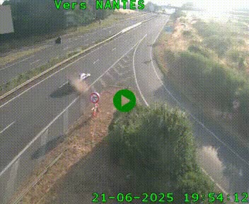 <h2>Webcam N147 au nord de Poitiers et à la jonction avec la A10</h2>