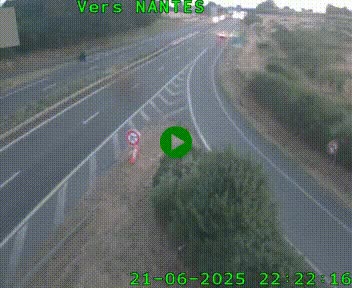 <h2>Webcam N147 au nord de Poitiers et à la jonction avec la A10</h2>