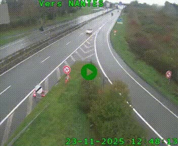 <h2>Webcam N147 au nord de Poitiers et à la jonction avec la A10</h2>