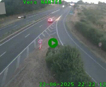 <h2>Webcam N147 au nord de Poitiers et à la jonction avec la A10</h2>