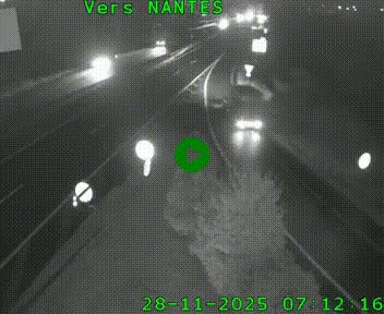 <h2>Webcam N147 au nord de Poitiers et à la jonction avec la A10</h2>