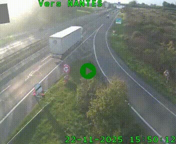 <h2>Webcam N147 au nord de Poitiers et à la jonction avec la A10</h2>