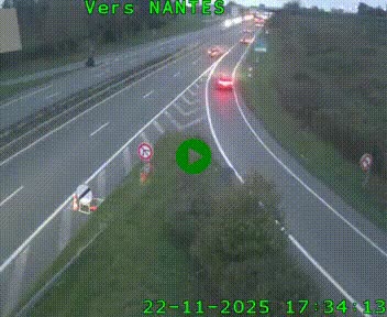 <h2>Webcam N147 au nord de Poitiers et à la jonction avec la A10</h2>