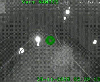 <h2>Webcam N147 au nord de Poitiers et à la jonction avec la A10</h2>