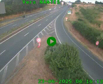 <h2>Webcam N147 au nord de Poitiers et à la jonction avec la A10</h2>