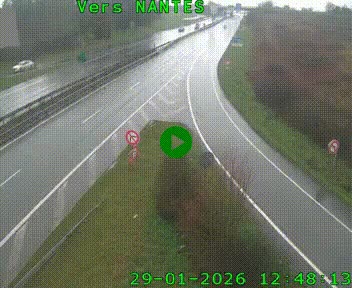 <h2>Webcam N147 au nord de Poitiers et à la jonction avec la A10</h2>