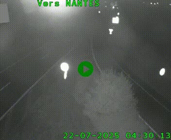 <h2>Webcam N147 au nord de Poitiers et à la jonction avec la A10</h2>