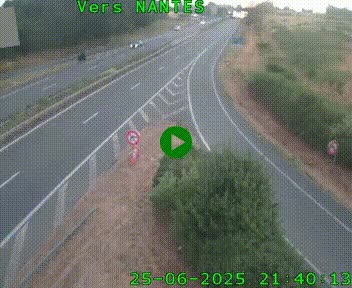 <h2>Webcam N147 au nord de Poitiers et à la jonction avec la A10</h2>