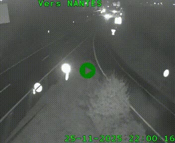 Webcam N147 au nord de Poitiers et à la jonction avec la A10