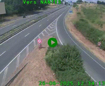 <h2>Webcam N147 au nord de Poitiers et à la jonction avec la A10</h2>