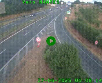 <h2>Webcam N147 au nord de Poitiers et à la jonction avec la A10</h2>
