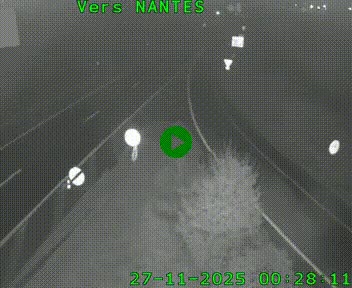 <h2>Webcam N147 au nord de Poitiers et à la jonction avec la A10</h2>
