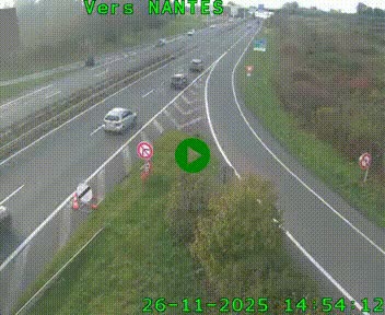 <h2>Webcam N147 au nord de Poitiers et à la jonction avec la A10</h2>