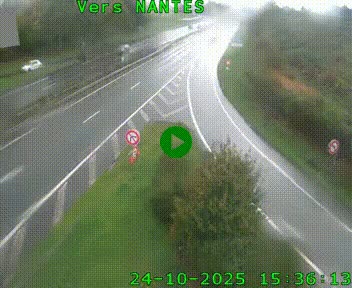 <h2>Webcam N147 au nord de Poitiers et à la jonction avec la A10</h2>