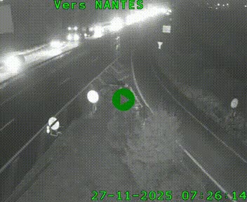 <h2>Webcam N147 au nord de Poitiers et à la jonction avec la A10</h2>