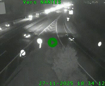 <h2>Webcam N147 au nord de Poitiers et à la jonction avec la A10</h2>