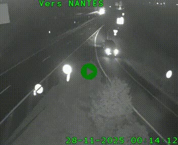 <h2>Webcam N147 au nord de Poitiers et à la jonction avec la A10</h2>