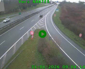 <h2>Webcam N147 au nord de Poitiers et à la jonction avec la A10</h2>