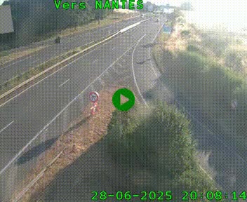 <h2>Webcam N147 au nord de Poitiers et à la jonction avec la A10</h2>