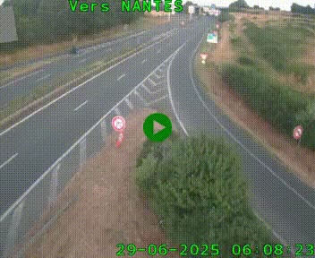 <h2>Webcam N147 au nord de Poitiers et à la jonction avec la A10</h2>